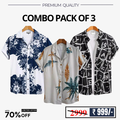 Men's Stylish Casual Shirts Combo Pack