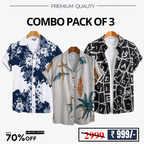 Men's Stylish Casual Shirts Combo Pack