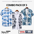 Men's Stylish Casual Shirts Combo Pack