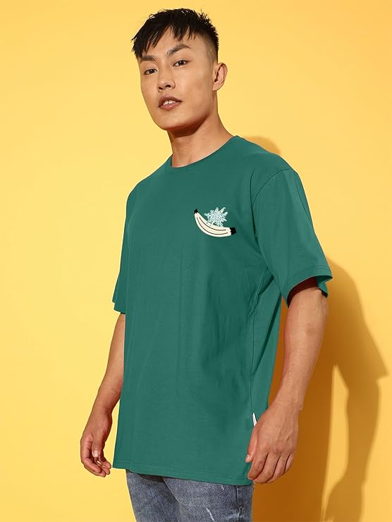 Oversized Baggy Fit Cotton Printed T-Shirts for Men – Pack of 3 Multicolor