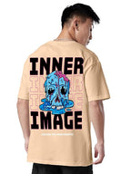 Oversized Baggy Fit Cotton Printed T-Shirts for Men – Pack of 3 Multicolor