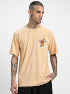 Oversized Baggy Fit Cotton Printed T-Shirts for Men – Pack of 3 Multicolor