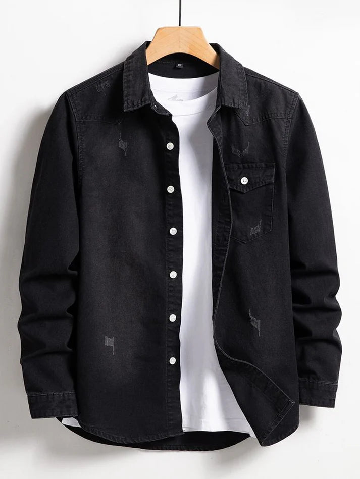 Casual Denim Shirt For Men (Pack of 3)